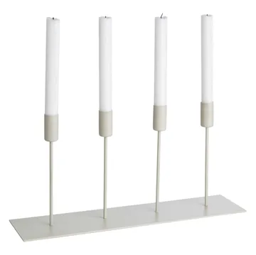 Ernst adventskandelaar metaal - Beige - ERNST