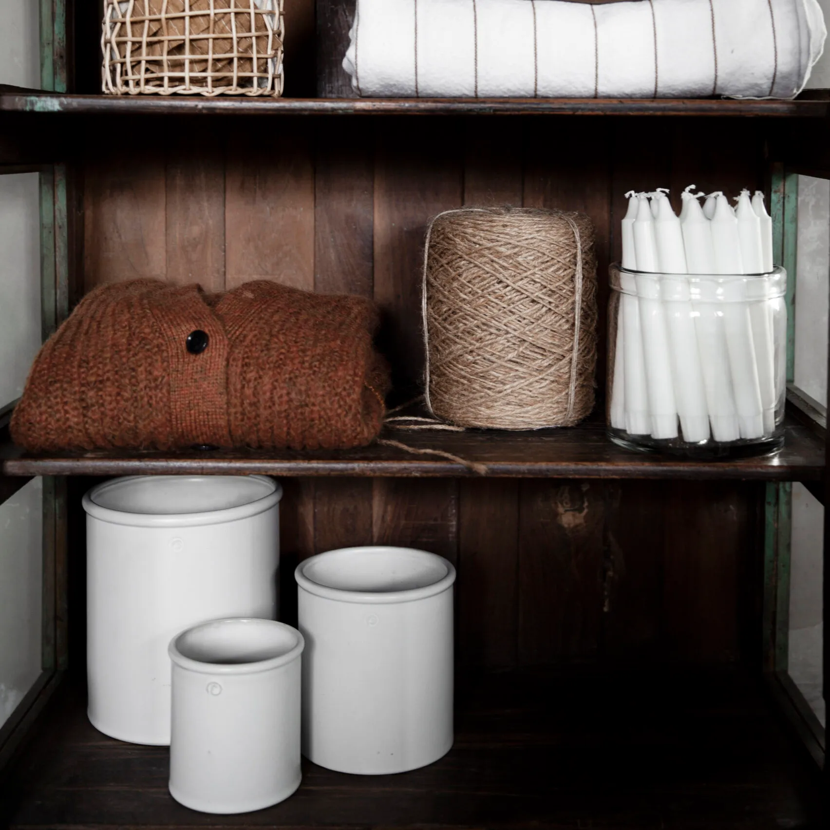 Ernst bloempot met rand wit, 20,5 cm ERNST