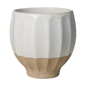 Ernst bloempot - Wit-naturel, Ø14x14 cm - ERNST