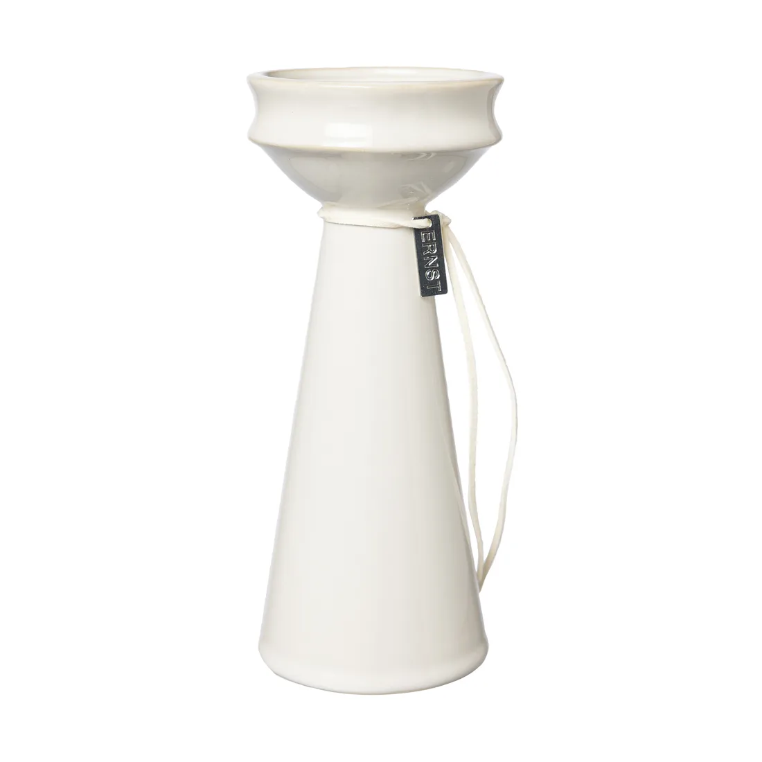 Ernst bolvaas 20 cm, Natuurwit ERNST