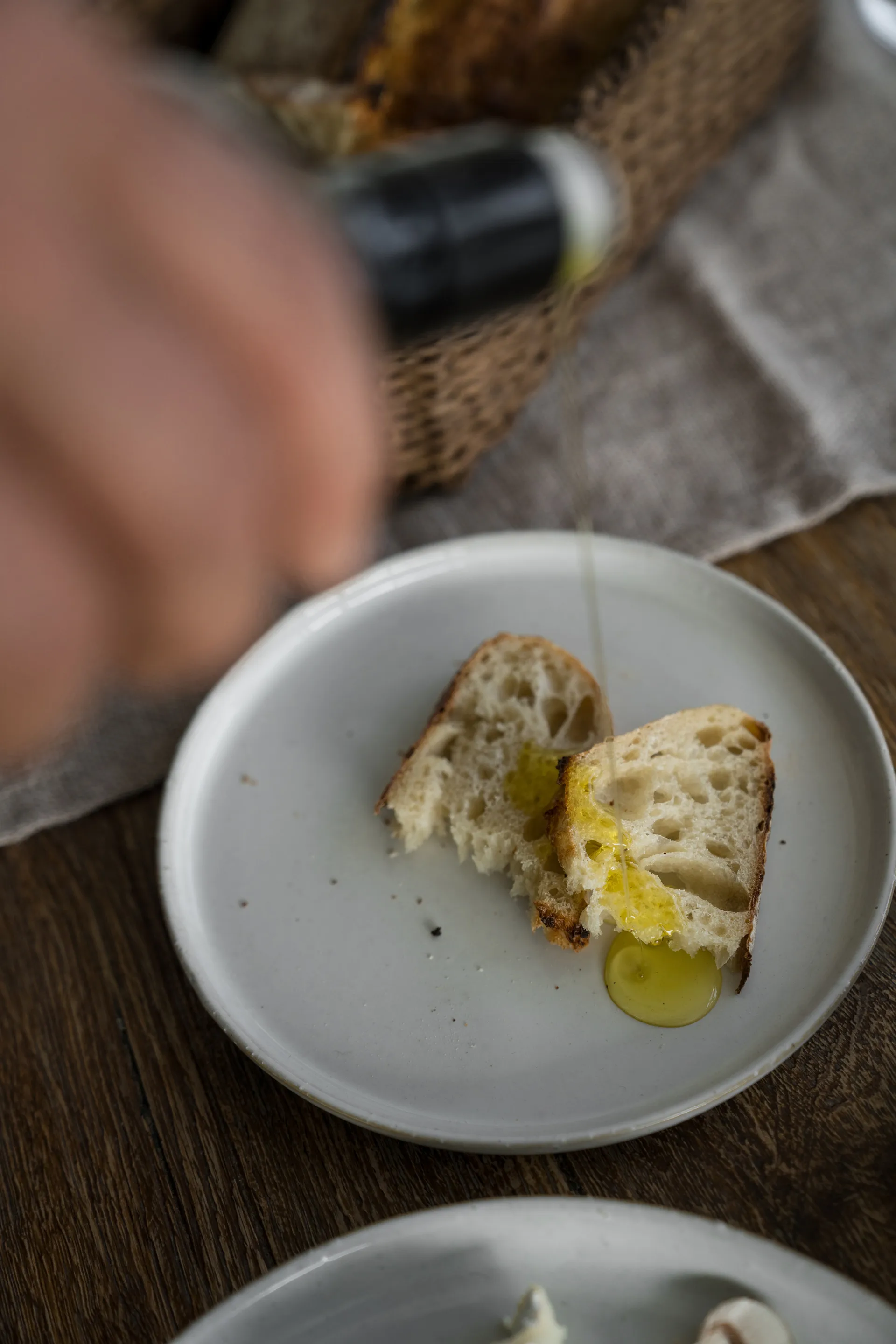 Ernst bord Ø24,5 cm, Natuurwit ERNST