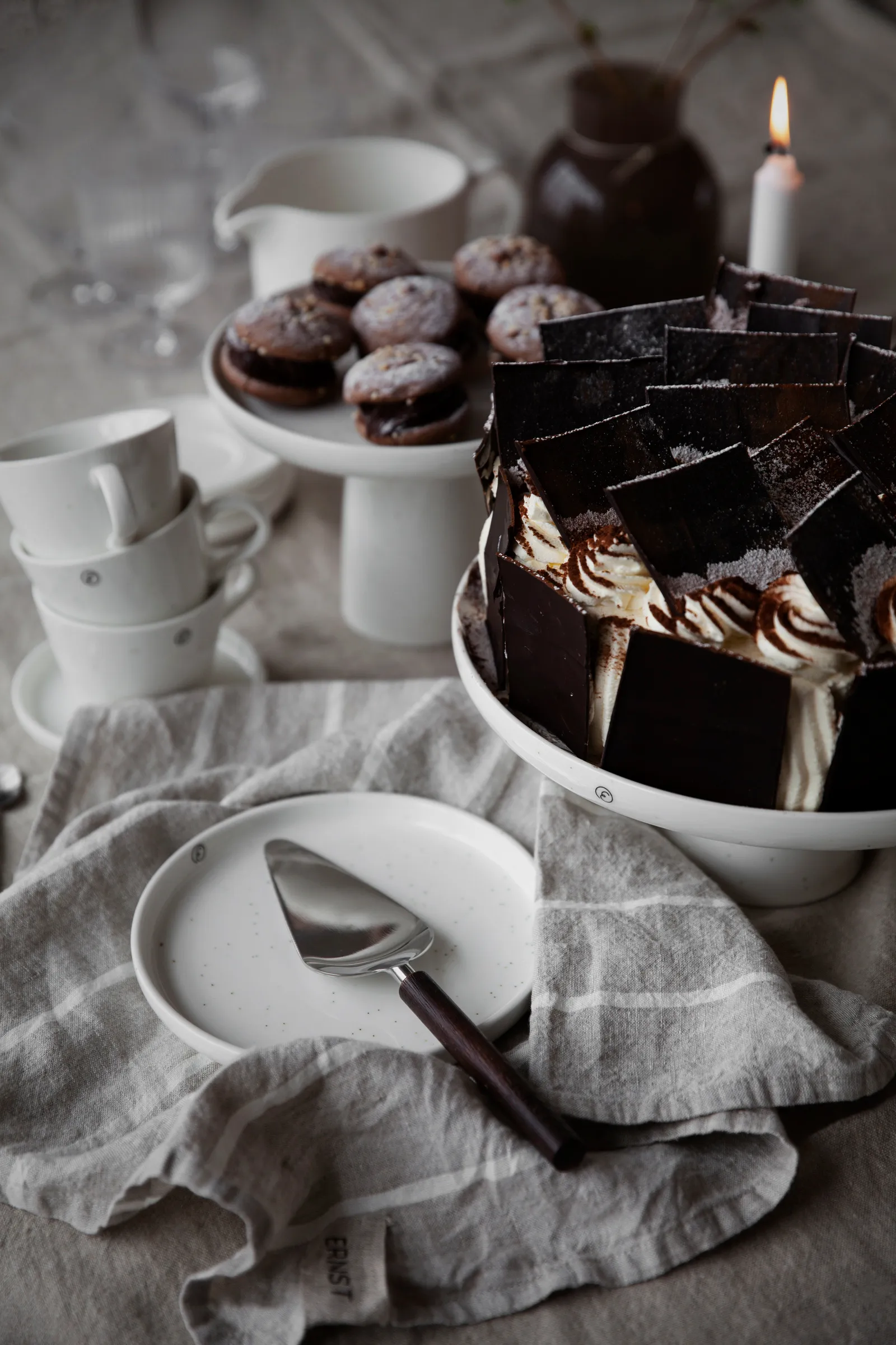 Ernst bordje Ø17,5 cm, Vanille ERNST