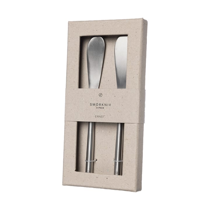 Ernst botermes 2-pack, Roestvrij staal ERNST
