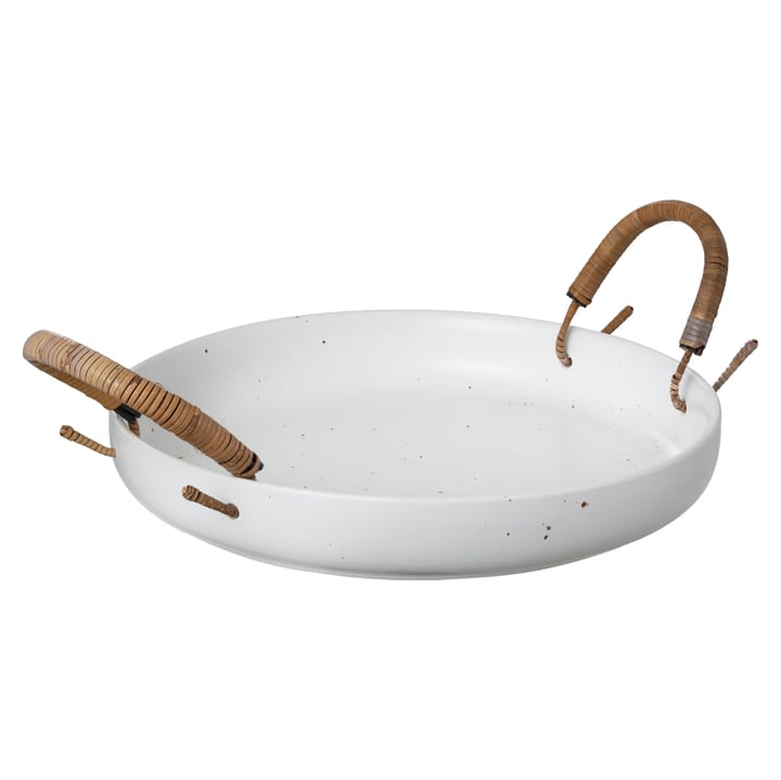 Ernst dienblad met handgrepen wit - Ø25 cm - ERNST