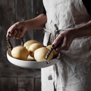 Ernst dienblad met handgrepen wit - Ø25 cm - ERNST