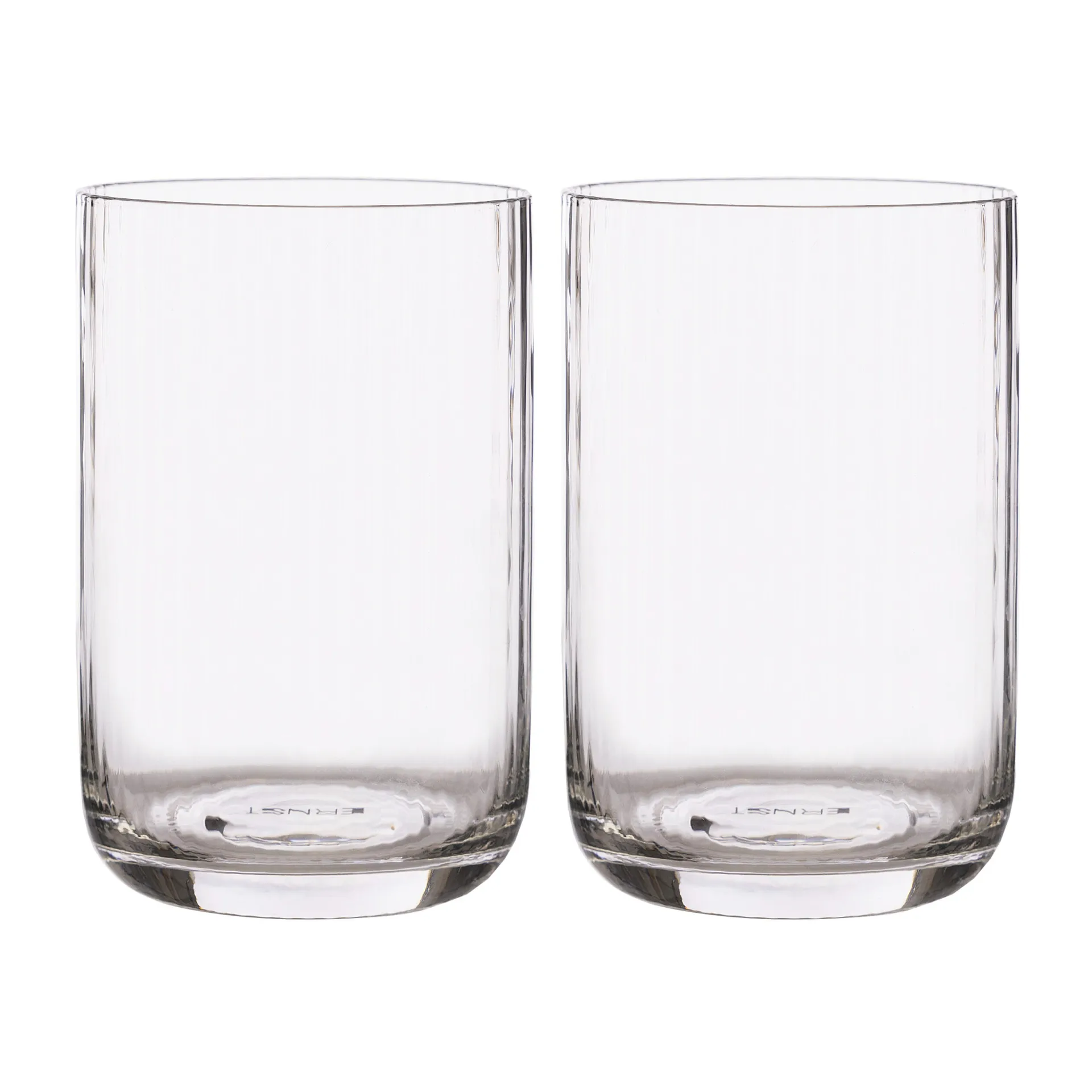 Ernst drinkglas geribbeld 2-pack, 50 cl ERNST
