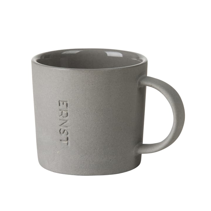 Ernst espressomok steengoed 10 cl, grijs ERNST