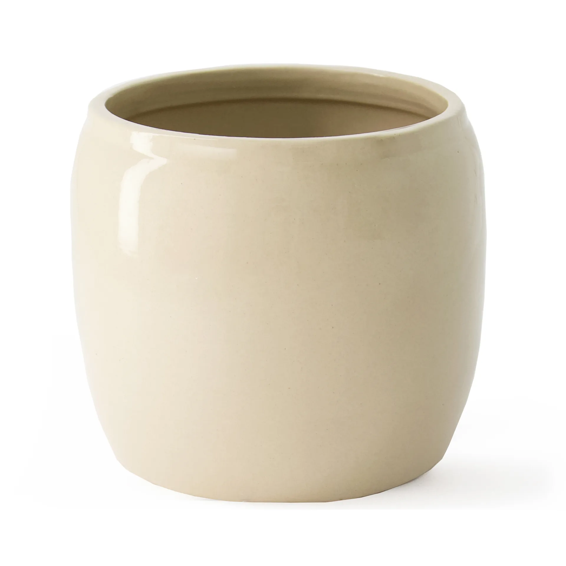 Ernst geglazuurde pot Ø19,5 cm, Beige ERNST