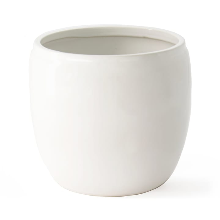 Ernst geglazuurde pot Ø19,5 cm - Wit - ERNST