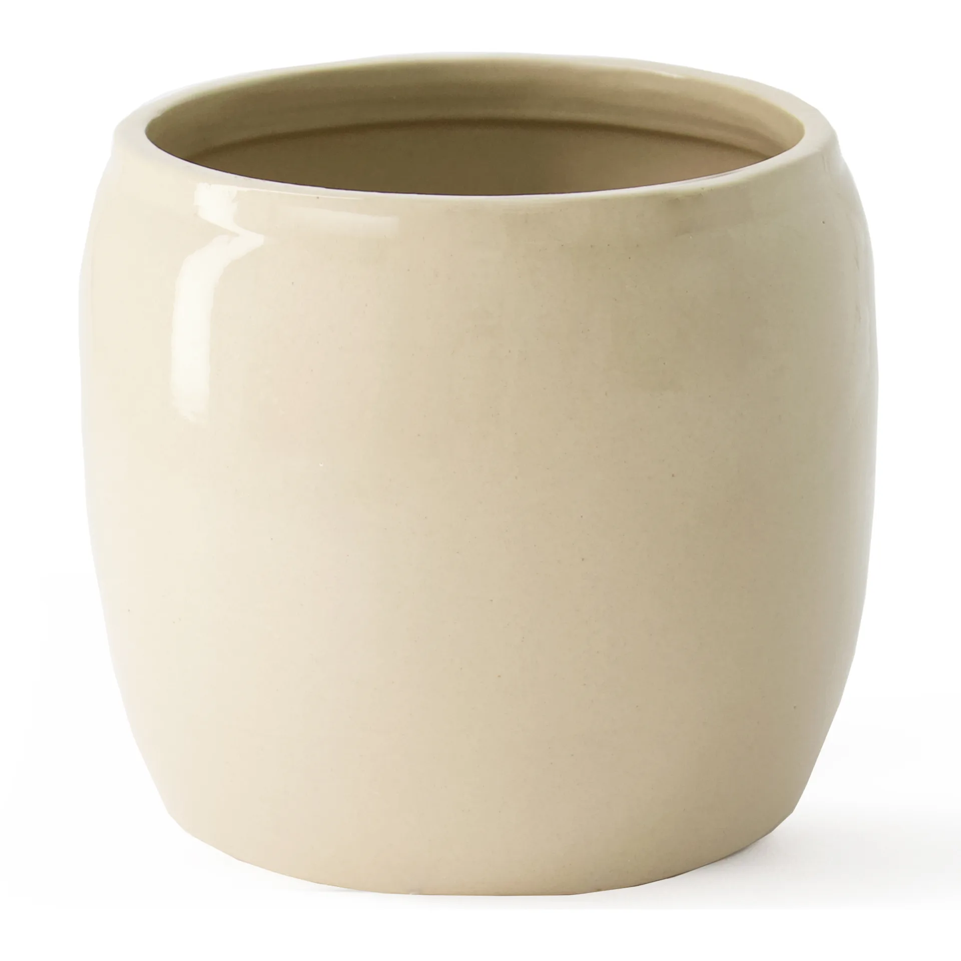 Ernst geglazuurde pot Ø22,5 cm, Beige ERNST