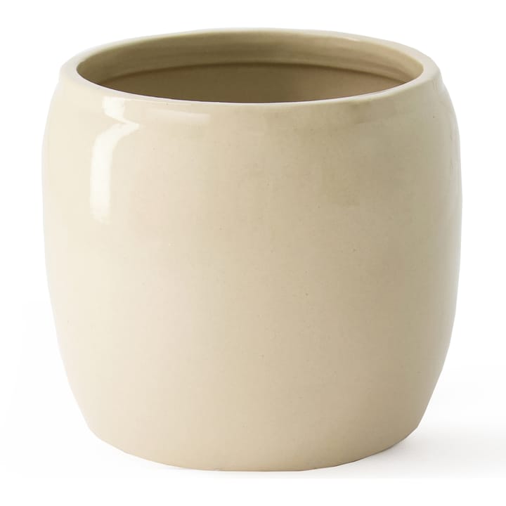 Ernst geglazuurde pot Ø22,5 cm - Beige - ERNST
