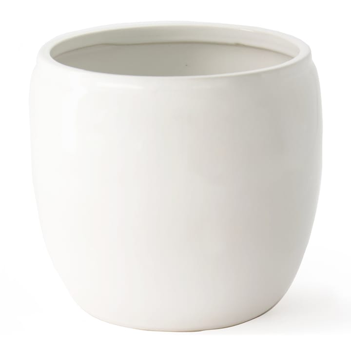 Ernst geglazuurde pot Ø22,5 cm - Wit - ERNST