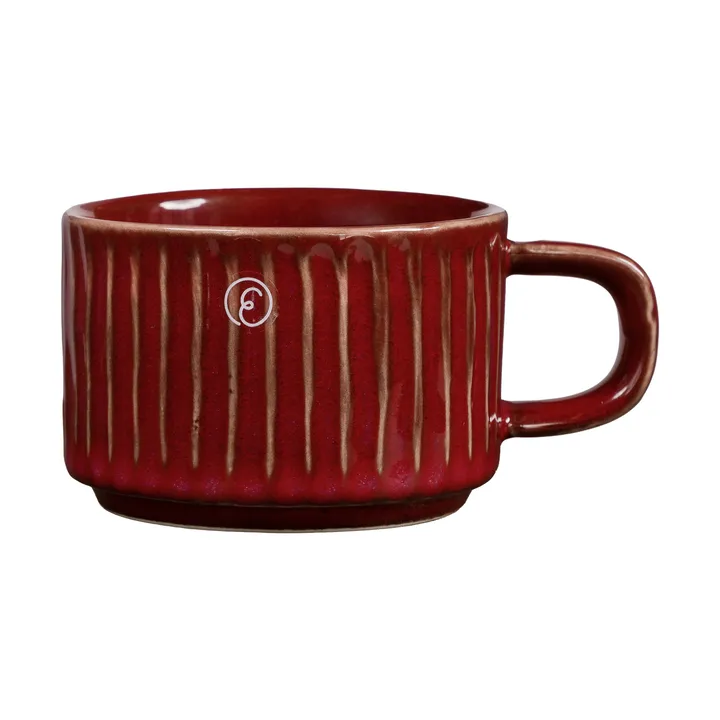 Ernst geribbelde glöggmok klein 10 cl - Rood - ERNST