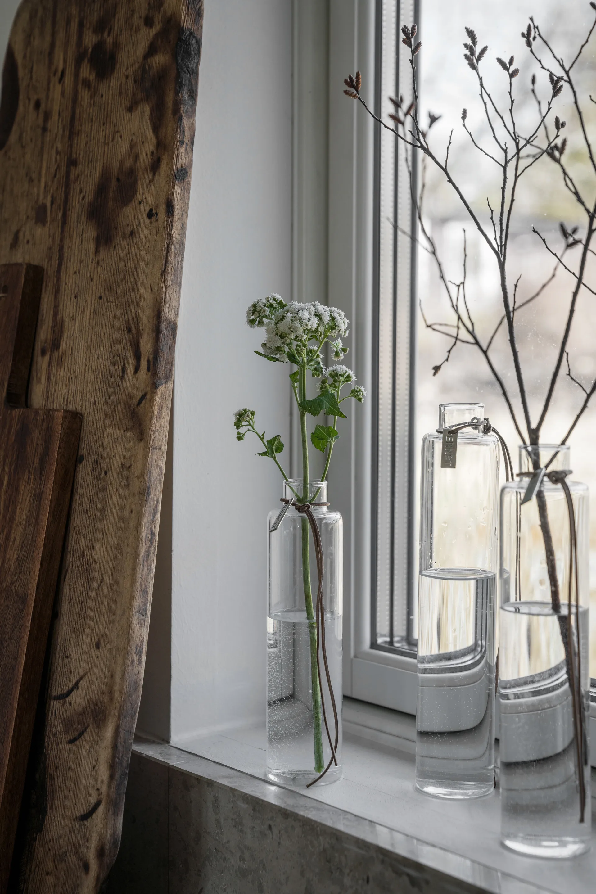 Ernst glasvaas Ø5 cm, H 23 cm ERNST