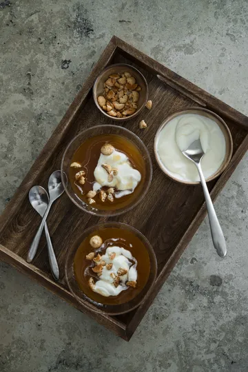 Ernst glazen schaal geribbeld Ø13 cm - Klaar - ERNST