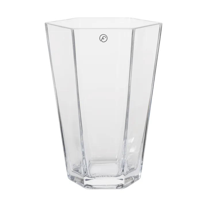 Ernst glazen vaas - 12,5x8x17 cm - ERNST