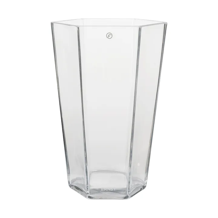 Ernst glazen vaas - 17x14,5x25 cm - ERNST