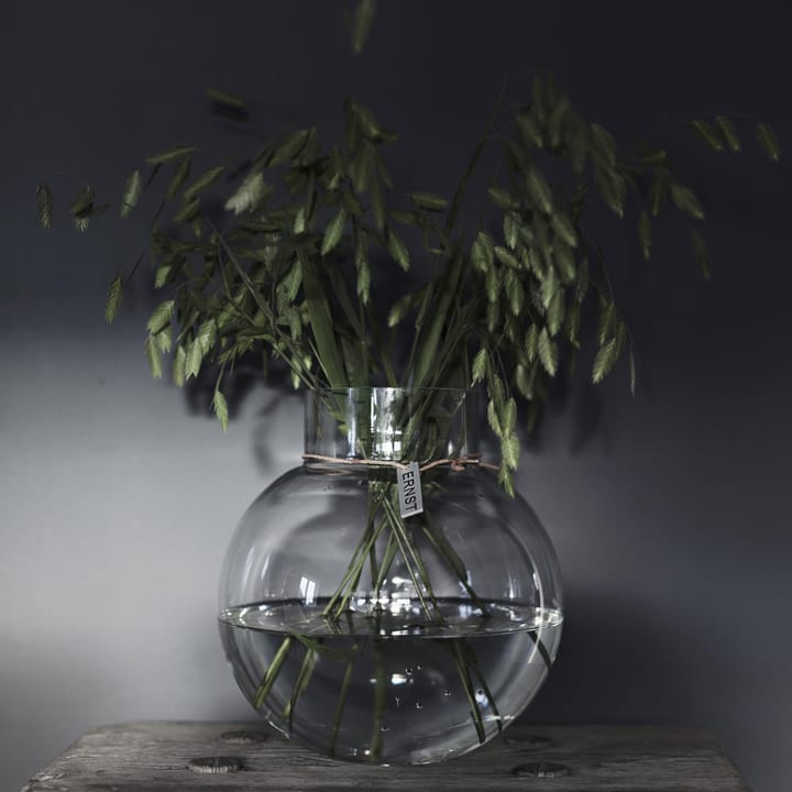 Ernst glazen vaas H25 cm. Ø 24 cm., helder ERNST