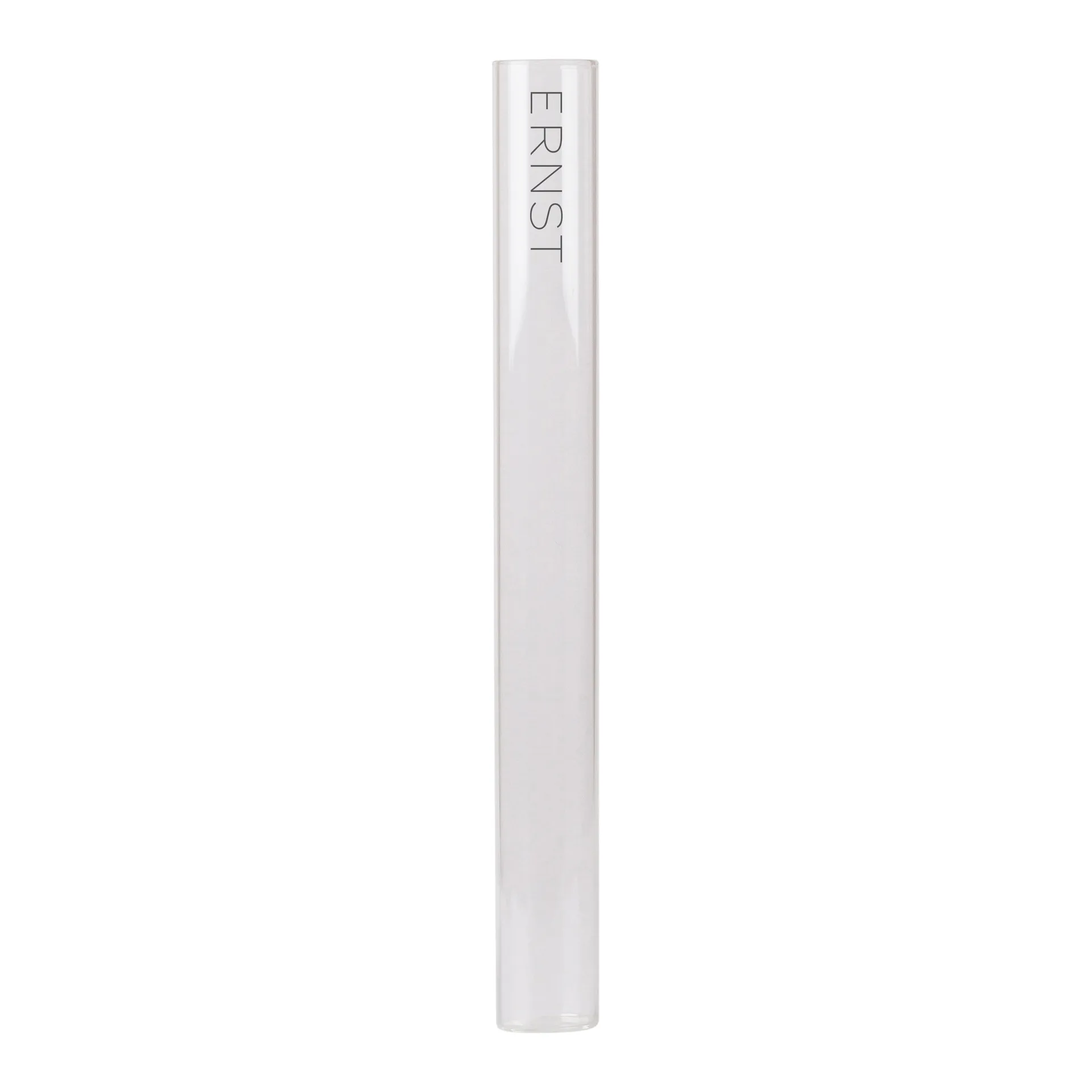Ernst glazen vaas voor stompkaars 18 cm, Transparant ERNST