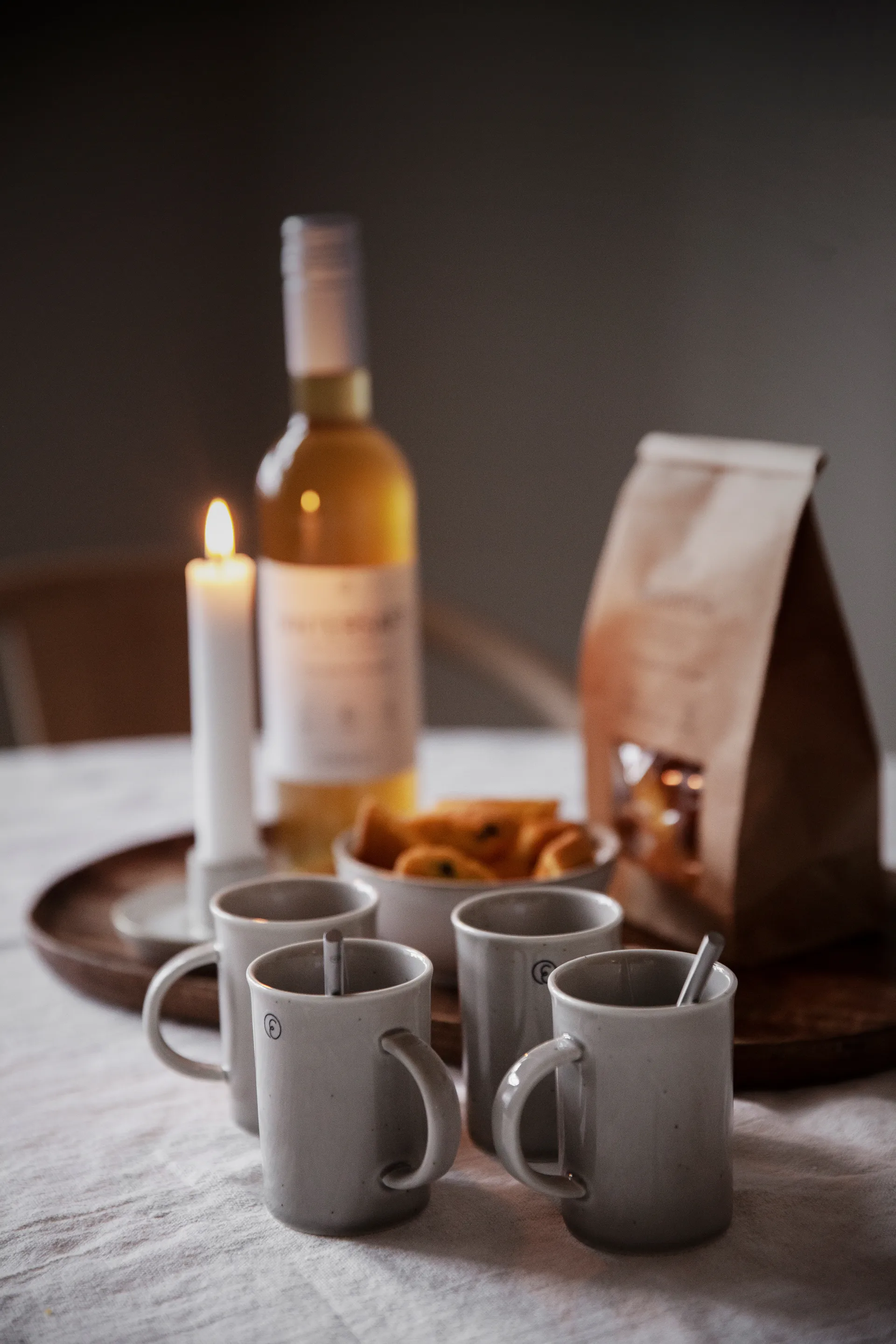 Ernst glühweinmok porselein 7,5 cm, Zand ERNST