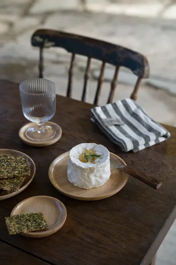 Ernst houten dienblad - Rubberhout, Ø10 cm - ERNST