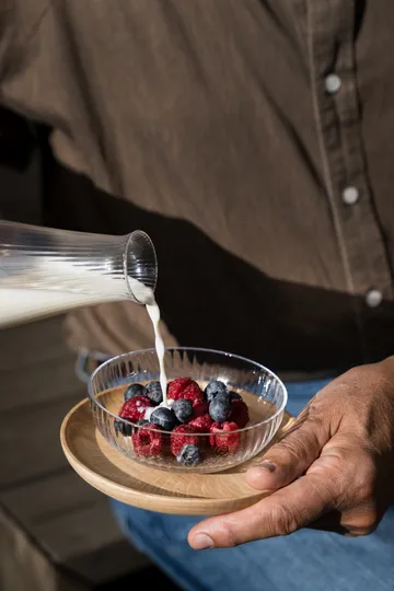 Ernst houten dienblad - Rubberhout, Ø16,5 cm - ERNST