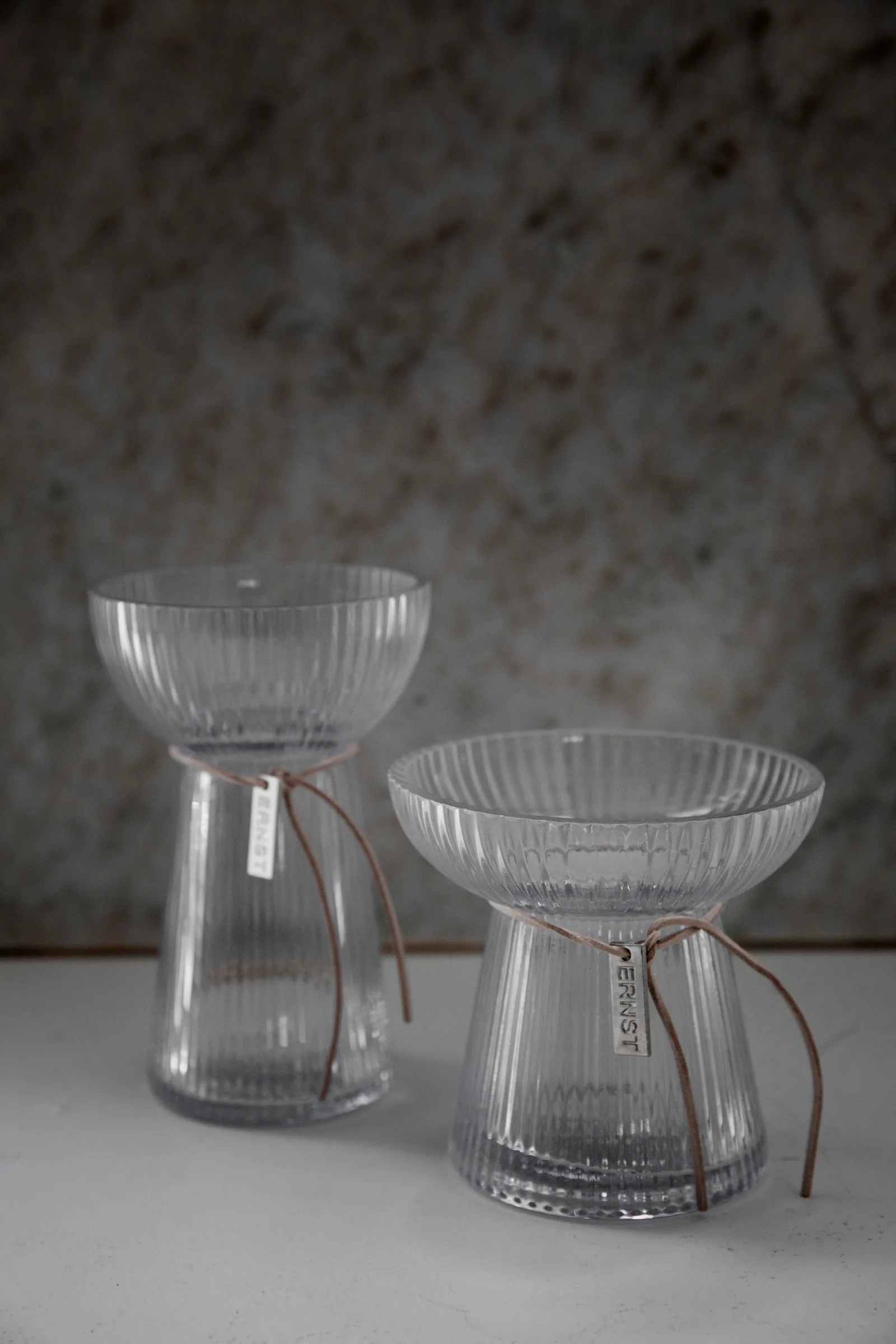 Ernst hyacintvaas gestreept, 15 cm ERNST