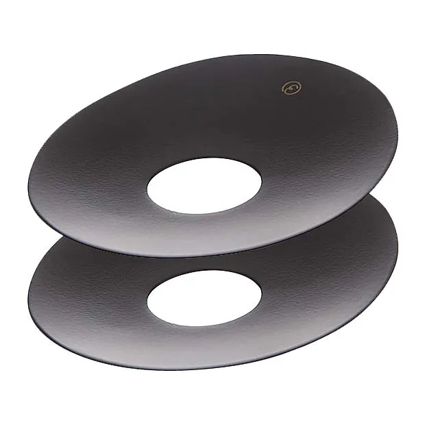 Ernst kaarsenmanchet Ø8,3 cm 2-pack, Zwart ERNST