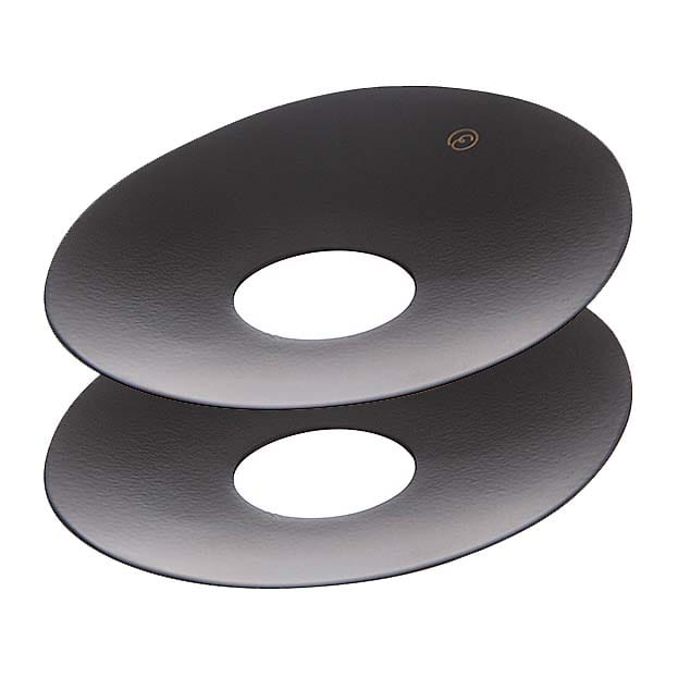 Ernst kaarsenmanchet Ø8,3 cm 2-pack - Zwart - ERNST