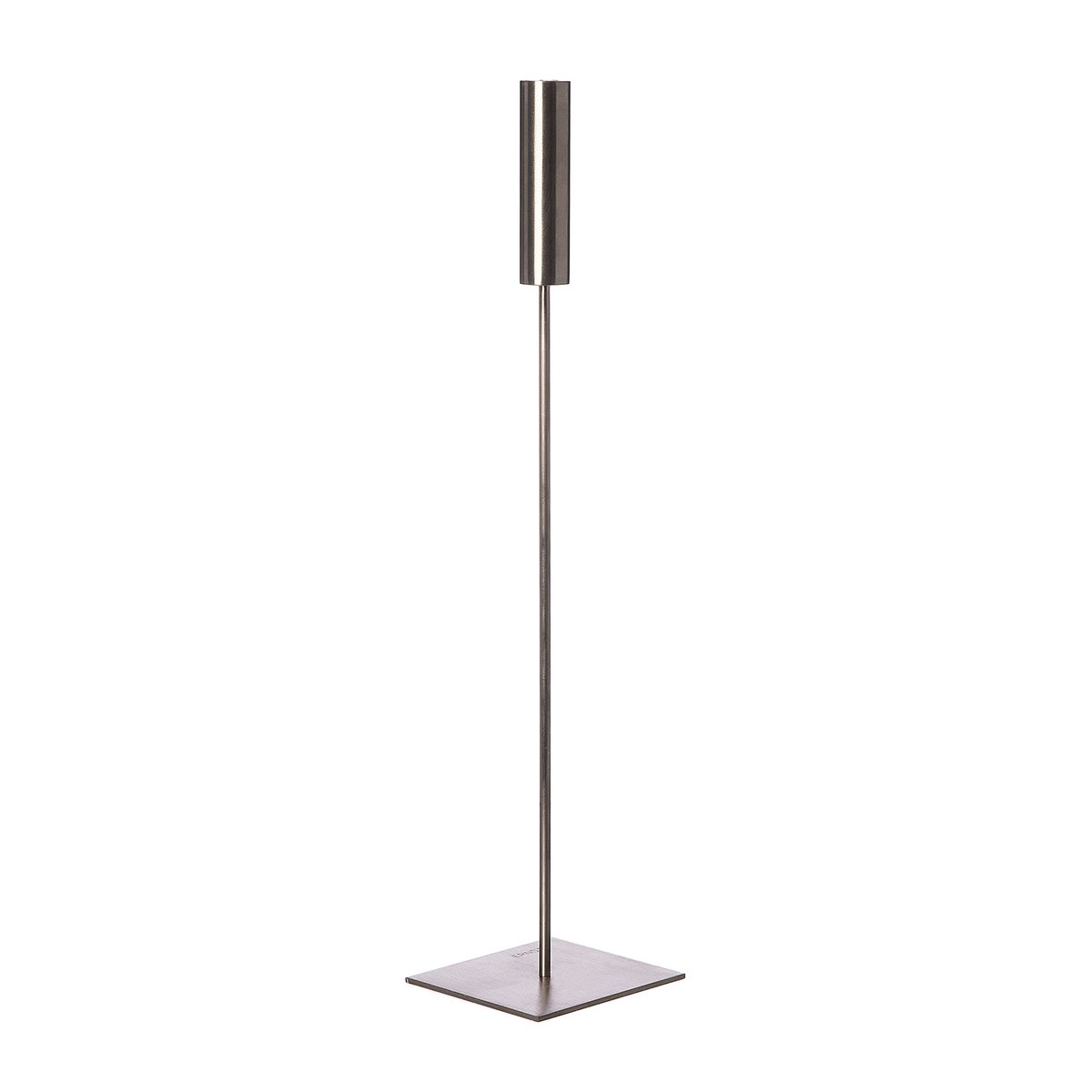 Ernst kandelaar 45 cm Geborsteld metaal | Scandinavisch Interieur | Kandelaars | Zilverkleurig