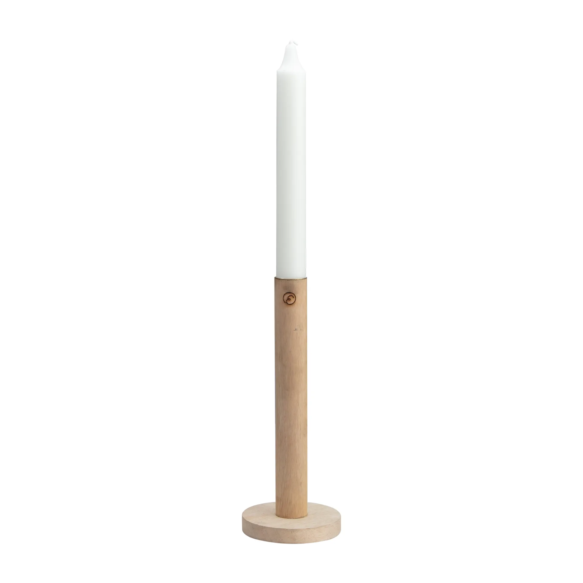 Ernst kandelaar van hout 20 cm, Natuur ERNST