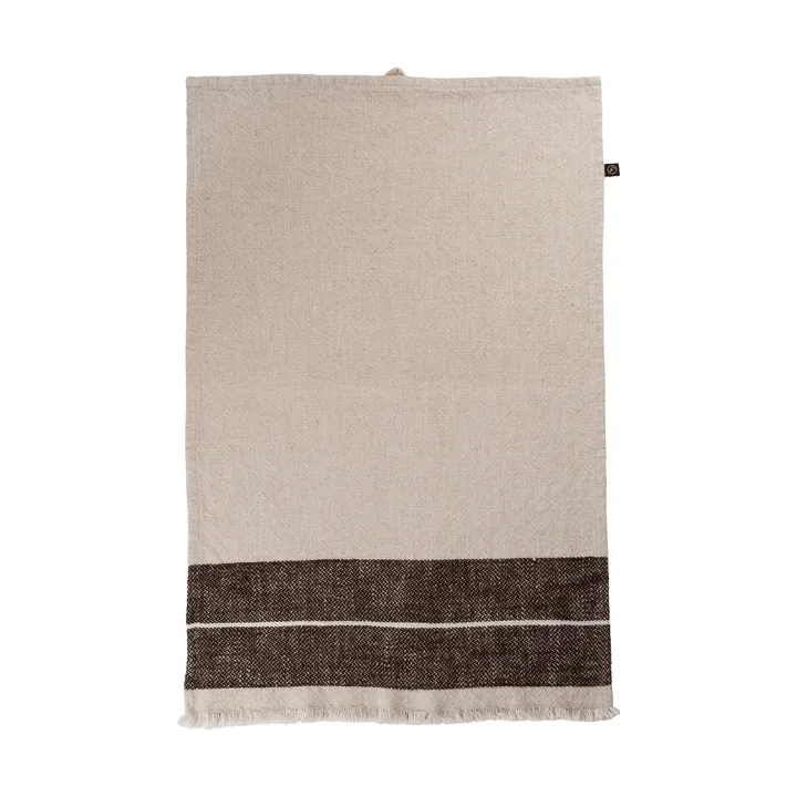 Ernst keukendoek - Naturel-wit-bruin, 45x70 cm - ERNST