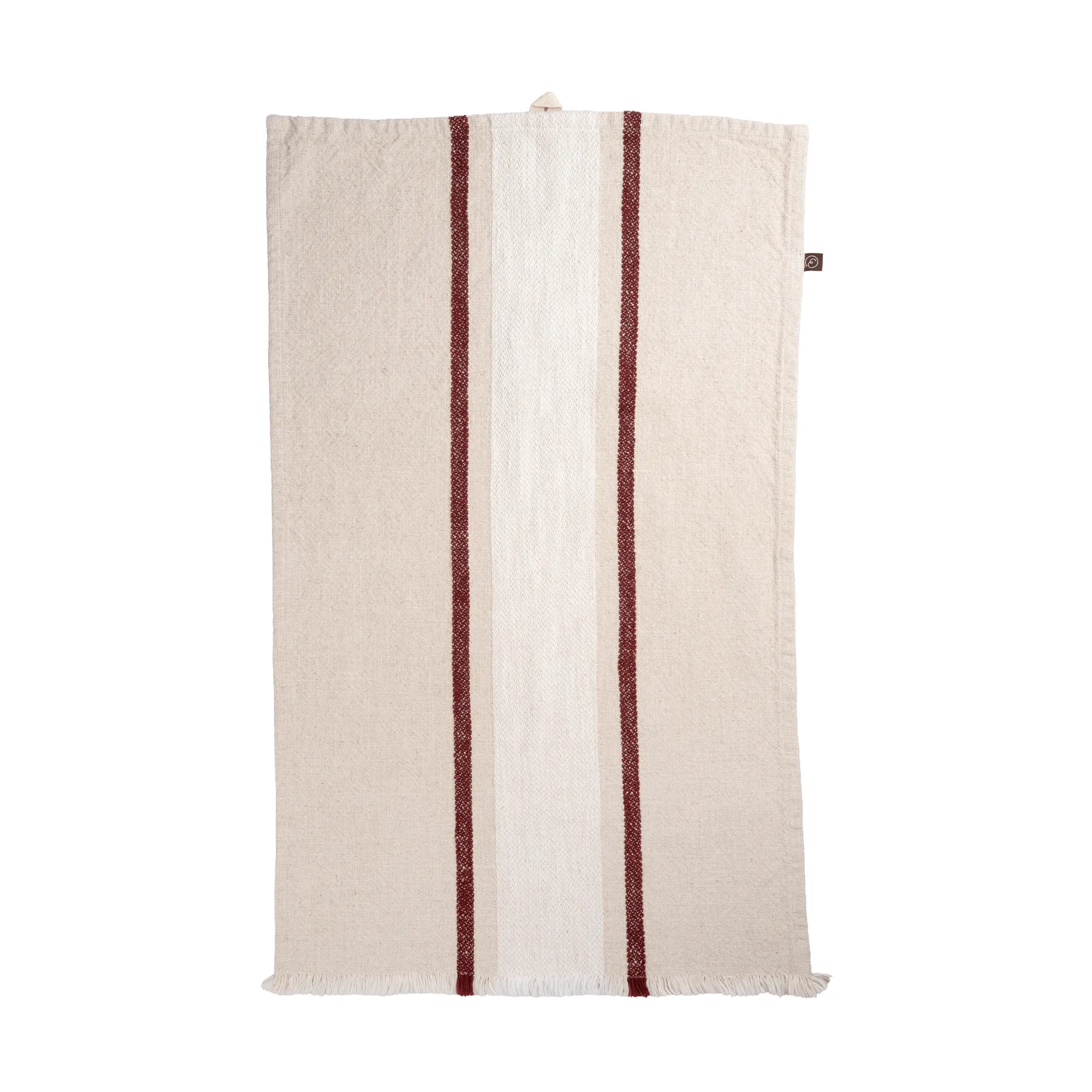 Ernst keukendoek, Naturel-wit-rood, 47x70 cm ERNST