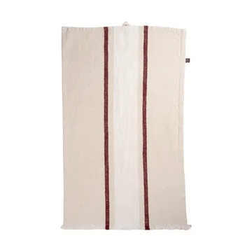 Ernst keukendoek - Naturel-wit-rood, 47x70 cm - ERNST