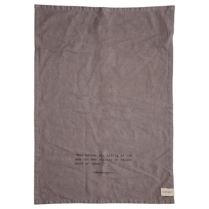 Ernst keukenhanddoek citaat Bröd, Grijs ERNST