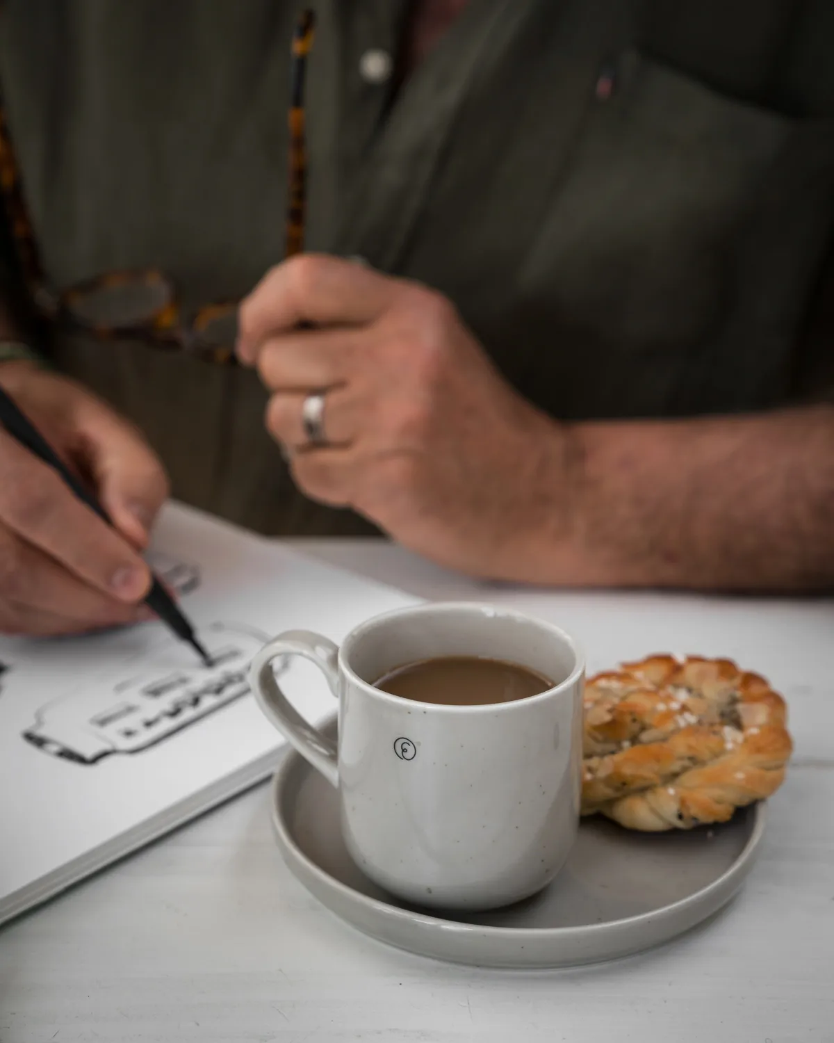 Ernst koffiekop 30 cl, Zand ERNST