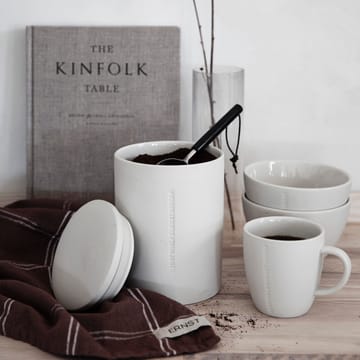 Ernst koffieschepje met houten handvat - zwart - ERNST