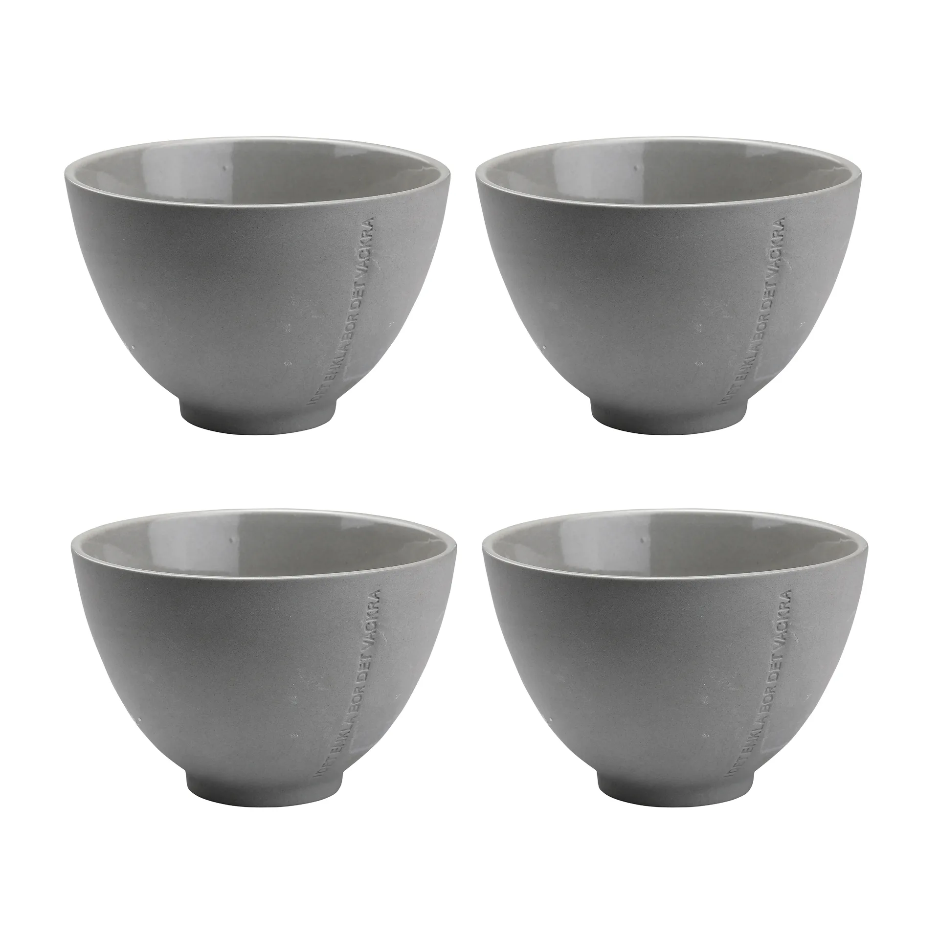 Ernst kom met citaat 4-pack, Grijs ERNST