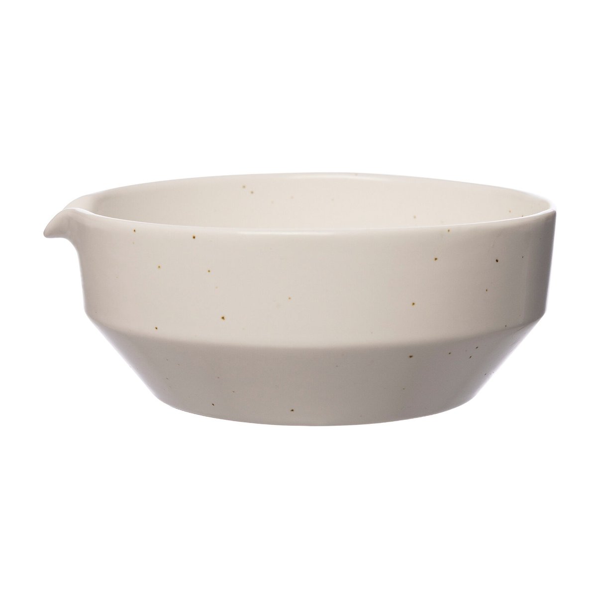 Ernst kom met tuit natuurwit H7 cm o17 cm | Scandinavisch Interieur | Mengkommen | Beige
