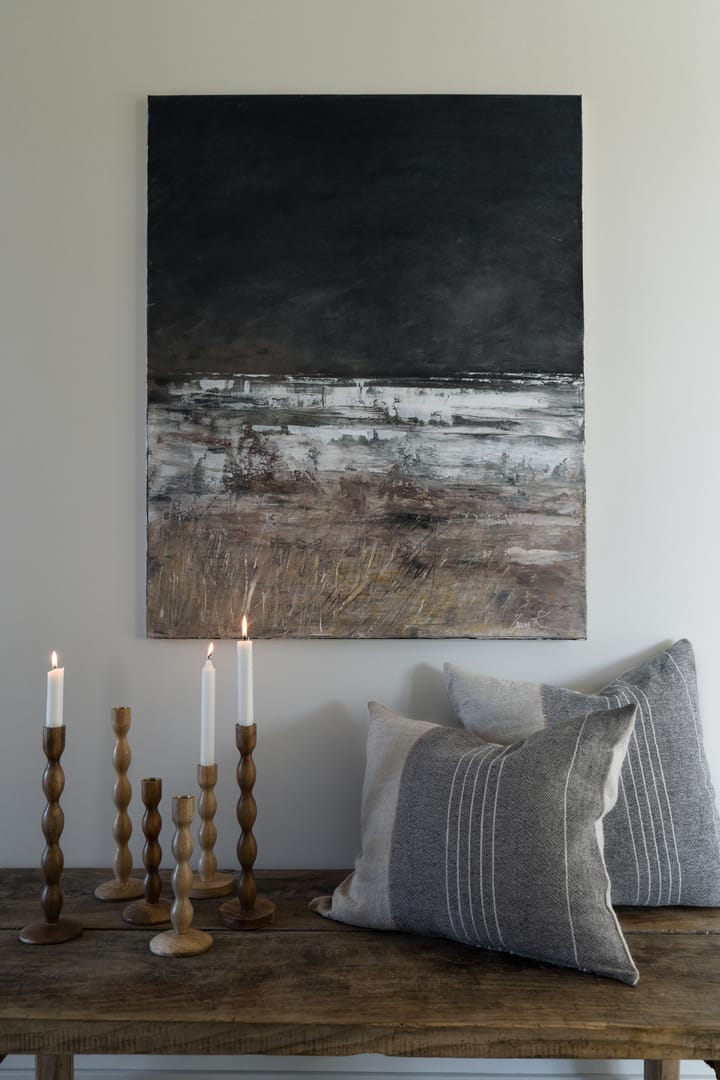 Ernst kussenhoes half-linnen 40x60 cm, Grijs-natuur ERNST