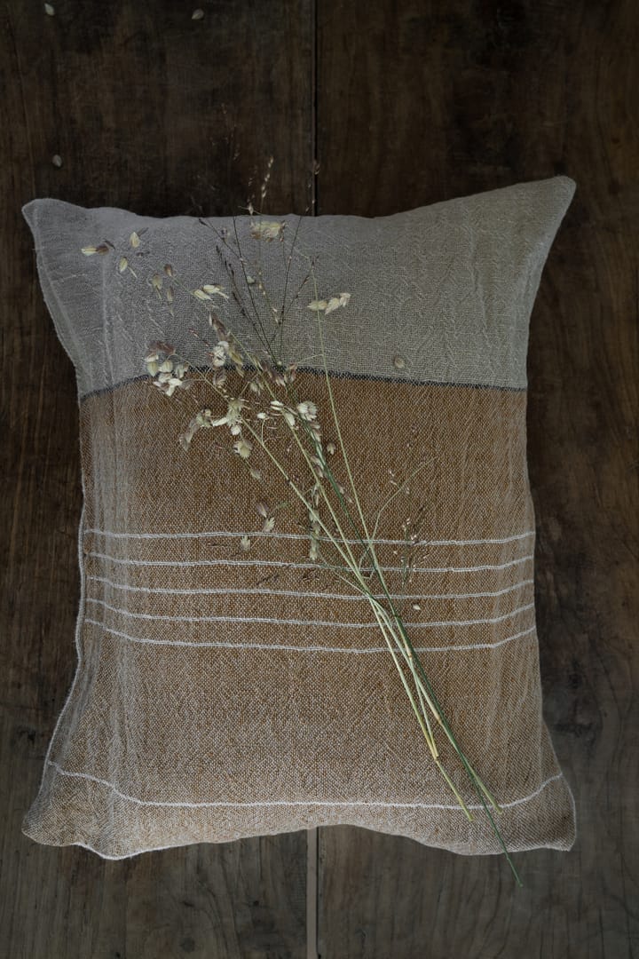 Ernst kussenhoes half-linnen 40x60 cm, Karamel-natuur ERNST
