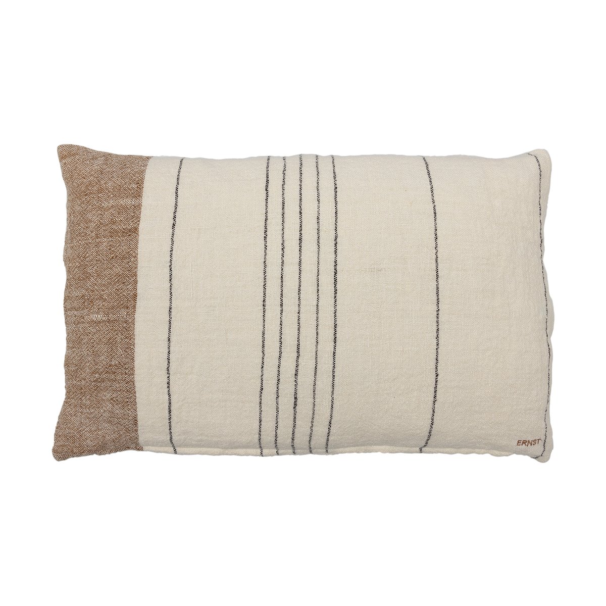 Ernst kussenhoes half-linnen 40x60 cm Multi-wit | Scandinavisch Interieur | Kussenhoezen | Multi