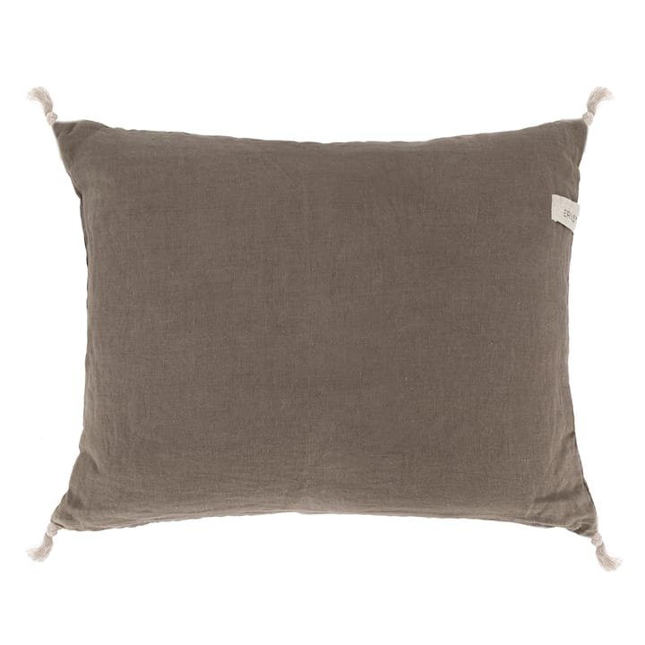 Ernst kussenhoes met kwastjes 50 x 60 cm - Mol - ERNST