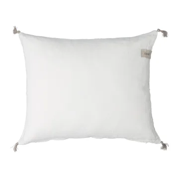 Ernst kussenhoes met kwastjes 50 x 60 cm - wit - ERNST