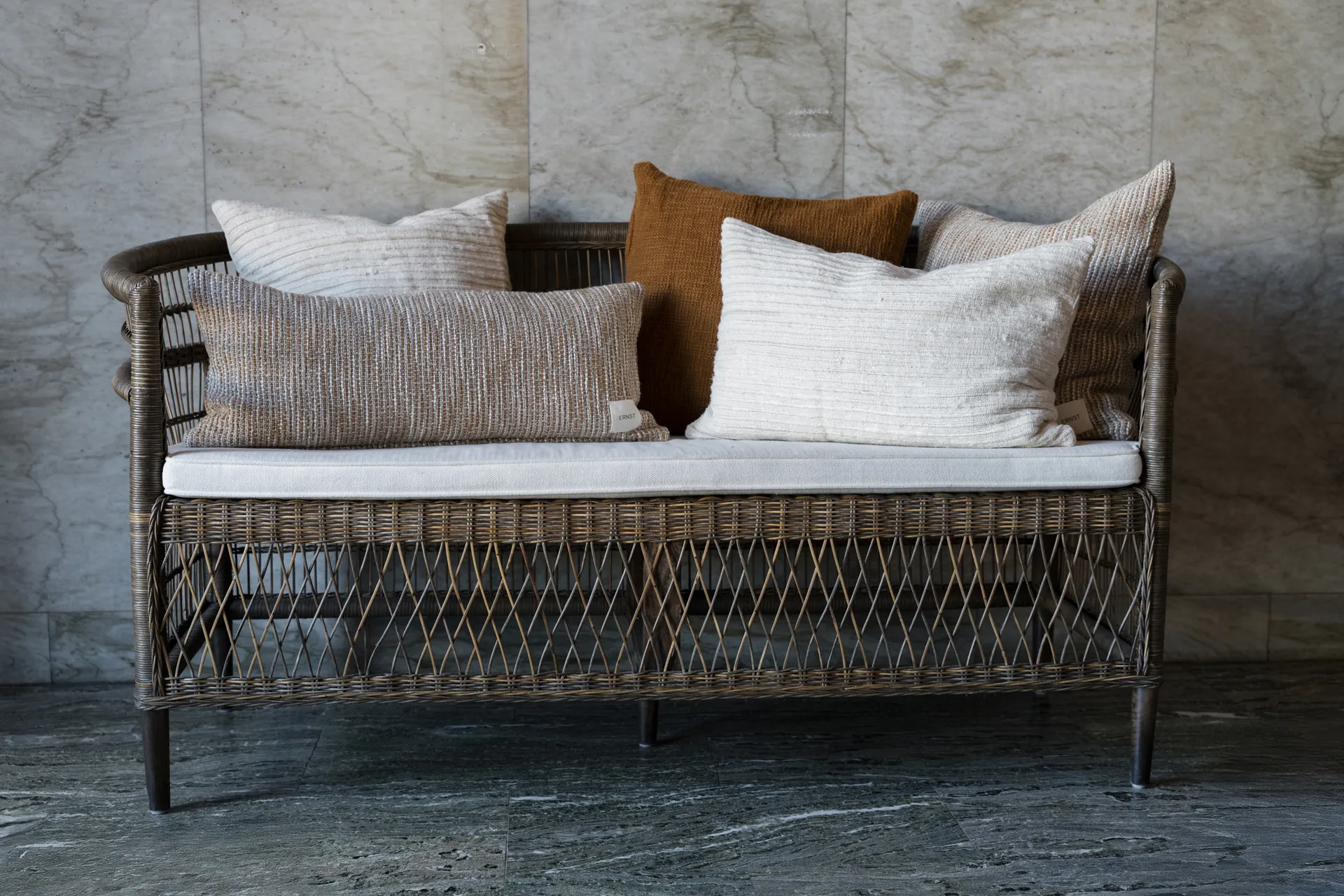 Ernst kussensloop, Kola-beige, 50x50 cm ERNST