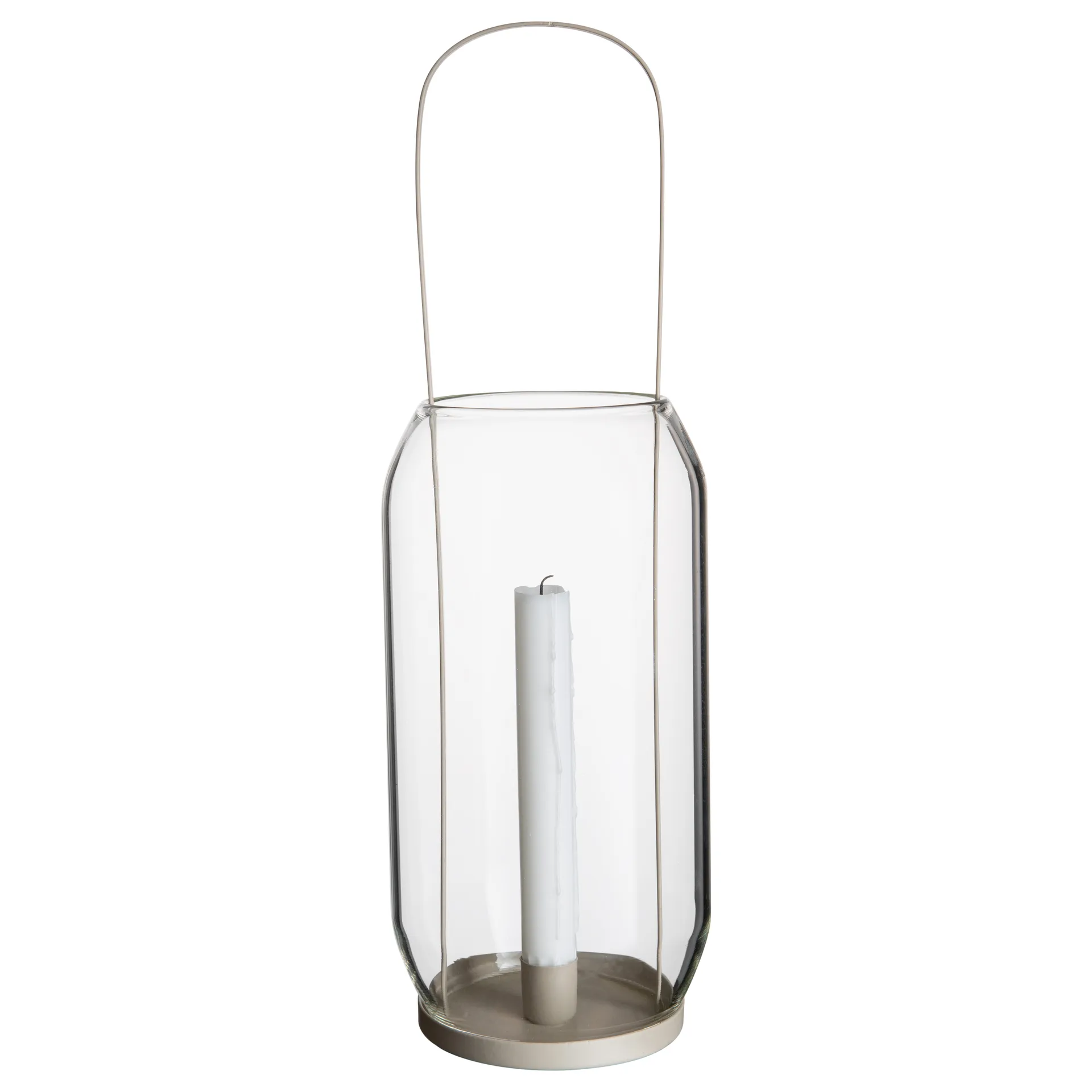 Ernst lantaarn voor kaars 40 cm, Beige ERNST