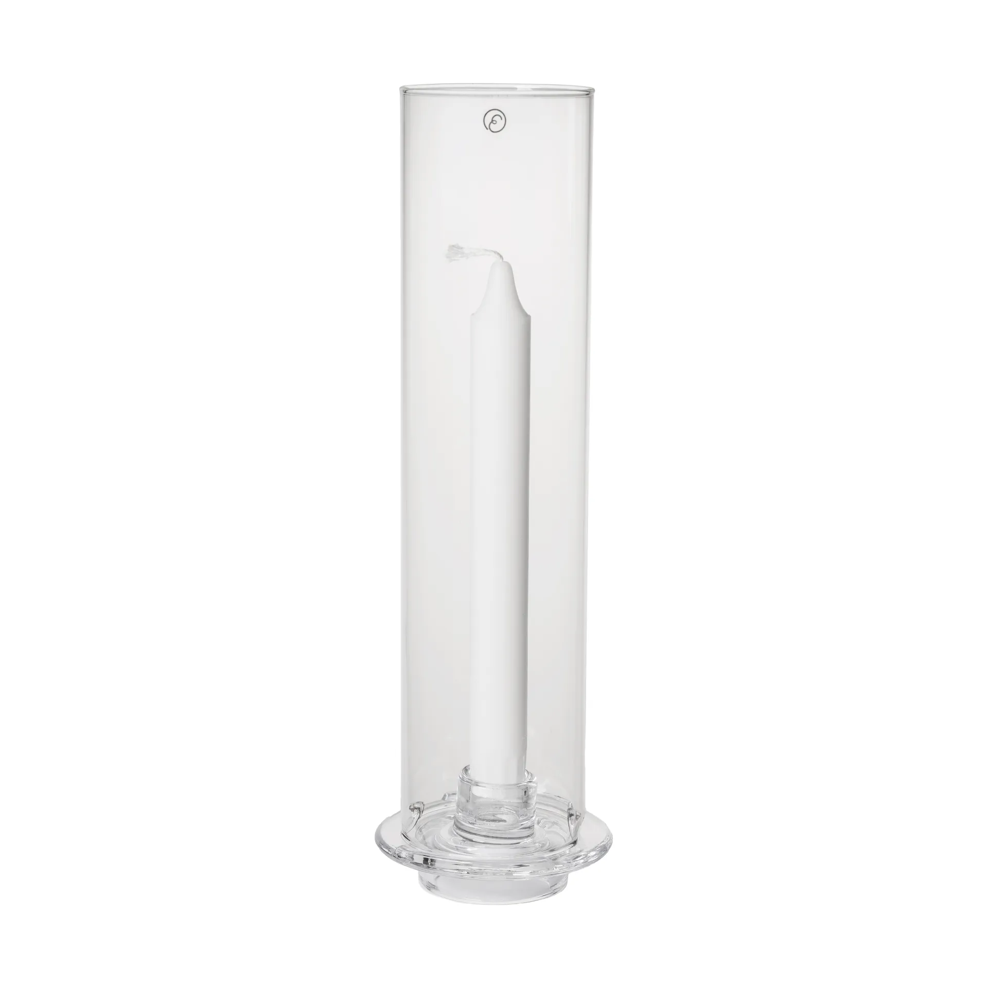 Ernst lantaarn voor kroonkaars, Glas, Ø9x27,5 cm ERNST