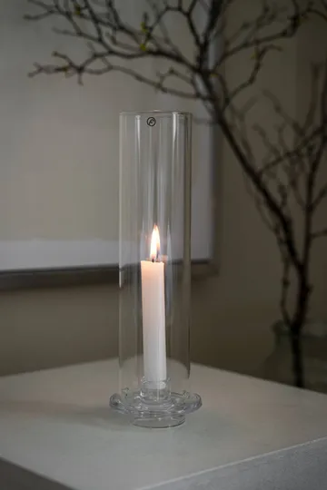 Ernst lantaarn voor kroonkaars - Glas, Ø9x27,5 cm - ERNST