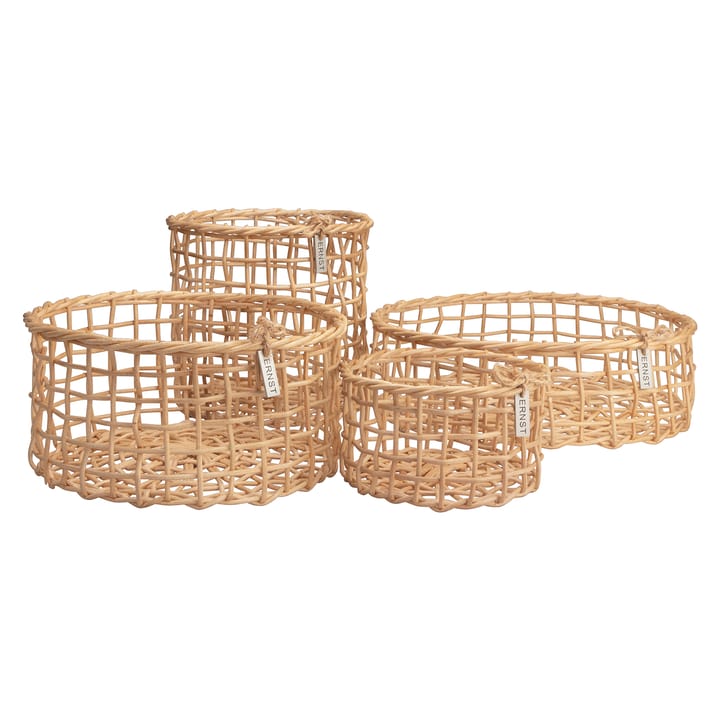 Ernst mand bamboe 4-pack - Natuur - ERNST