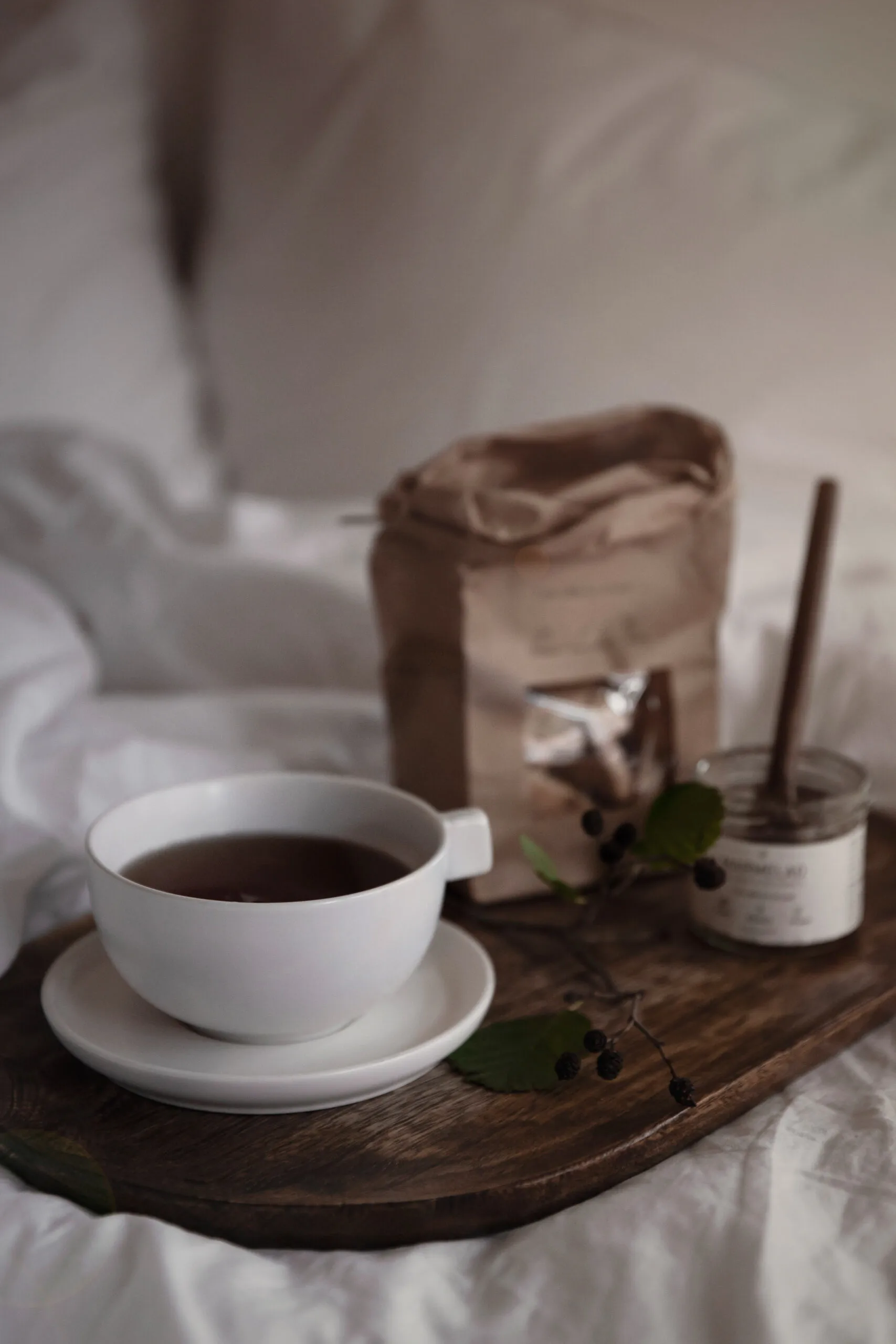 Ernst ovaal dienblad 25x40 cm, Bruin ERNST